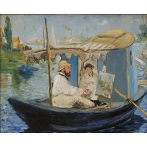 Eduar Mane klod mone reprodukcija slika na zidu štampa na platnu kanvas