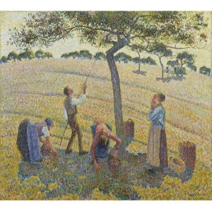 Camille Pissarro Pisaro berba jabuka slika na kanvas platnu home dekor slike na zidu