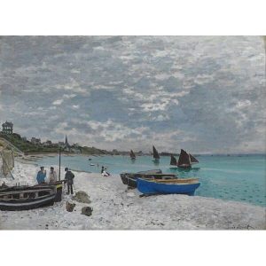 Klod Mone sent andreas štampa na platnu kanvas reprodukcije slike na zidu