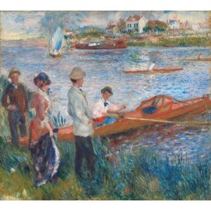 Renoar veslači na šatou reprodukcije slika na kanvas platnu home dekor slike na zidu