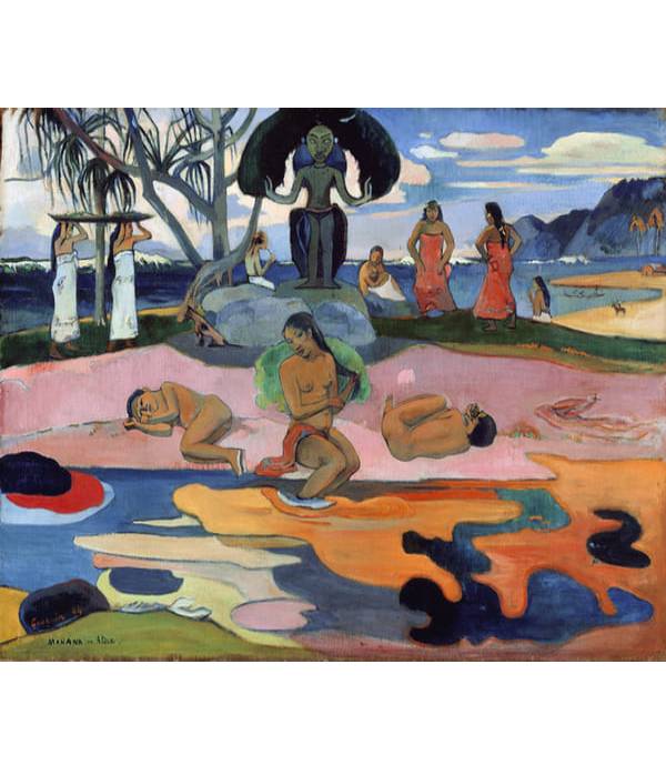 Pol-Gogen-dan-boga-reprodukcija-slika-stampa-na-canvasu-beograd-srbija Pol Gogen dan boga tahiti slika na kanvas platnu home dekor slike na zidu