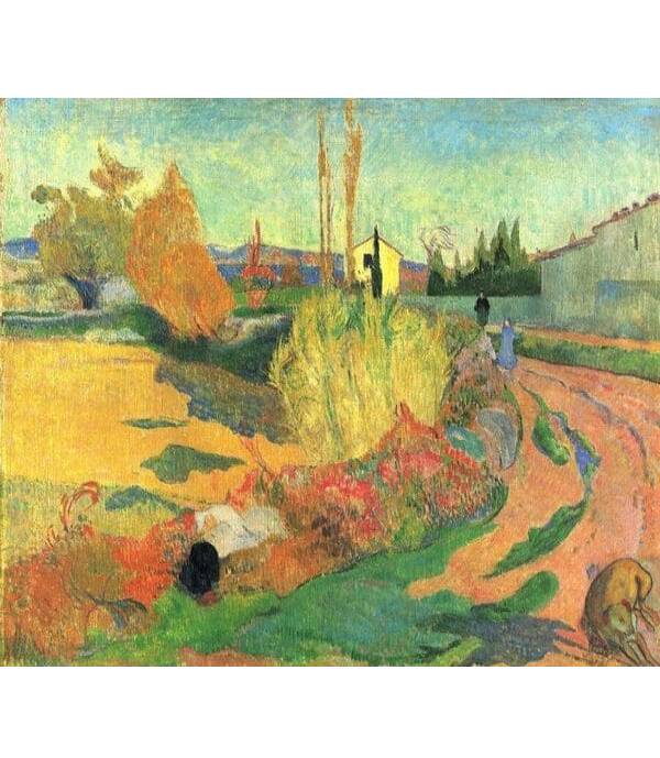 Pol-Gogen-pejzaž-iz-arla-reprodukcije-štampa-na-canvasu-bgcoolart Pol Gogen pejzaž arl slika na kanvas platnu home dekor slike na zidu