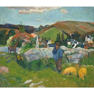 Pol Gogen svinjar bretanja slika na kanvas platnu home dekor slike na zidu