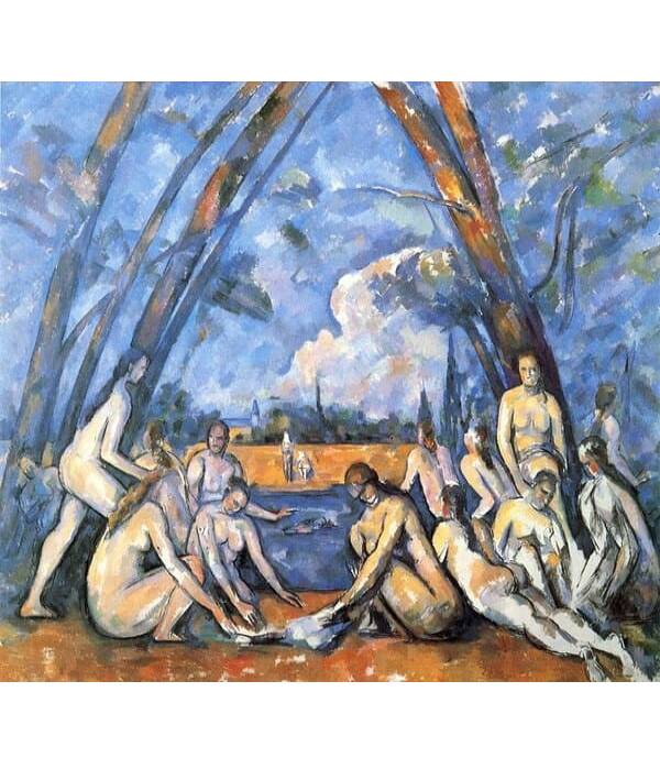 Pol-Sezan-Velike -kupačice-reprodukcije-štampa-na-canvasu-bgcoolart Pol Sezan kupačice reprodukcije slika na kanvas platnu home dekor slike na zidu