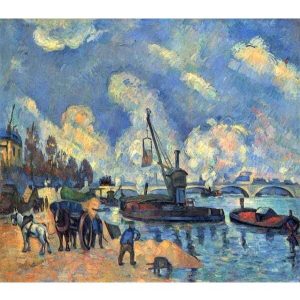 Pol Sezan sena reka bersi reprodukcije slika na kanvas platnu home dekor slike na zidu