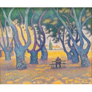 Pol Sinjak drveće slika na kanvas platnu home dekor slike na zidu