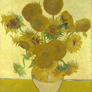 Van Gog vaza ruže cvetovi suncokret reprodukcije slike na kanvas platnu home dekor na zidu