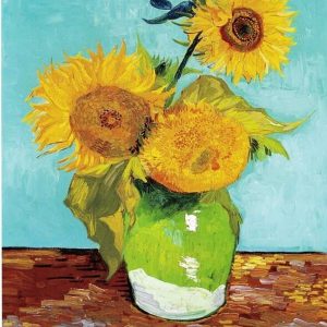 Van Gog vaza ruže cvetovi suncokret reprodukcije slike na kanvas platnu home dekor na zidu