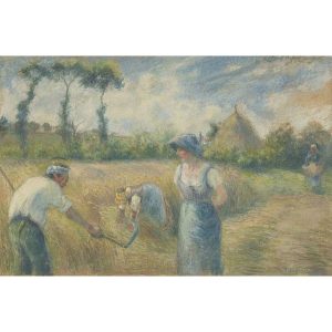 Camille Pissarro Pisaro berba žetva štampa na kanvas platnu home dekor