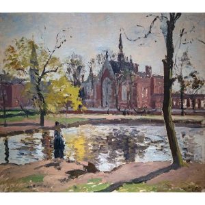 Camille Pissarro Pisaro dulwich college štampa na kanvas platnu home dekor
