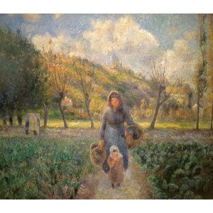 Camille Pissarro Pisaro povrtnjak bašta štampa na kanvas platnu home dekor