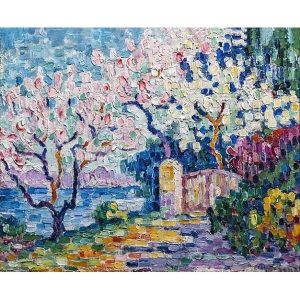 Pol Sinjak cvet badema slika na kanvas platnu home dekor slike na zidu