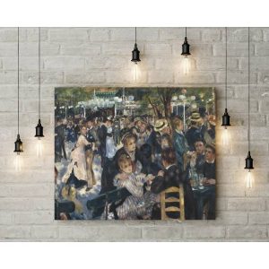 Renoar mulen de la galet reprodukcije slike na kanvas platnu home dekor na zidu