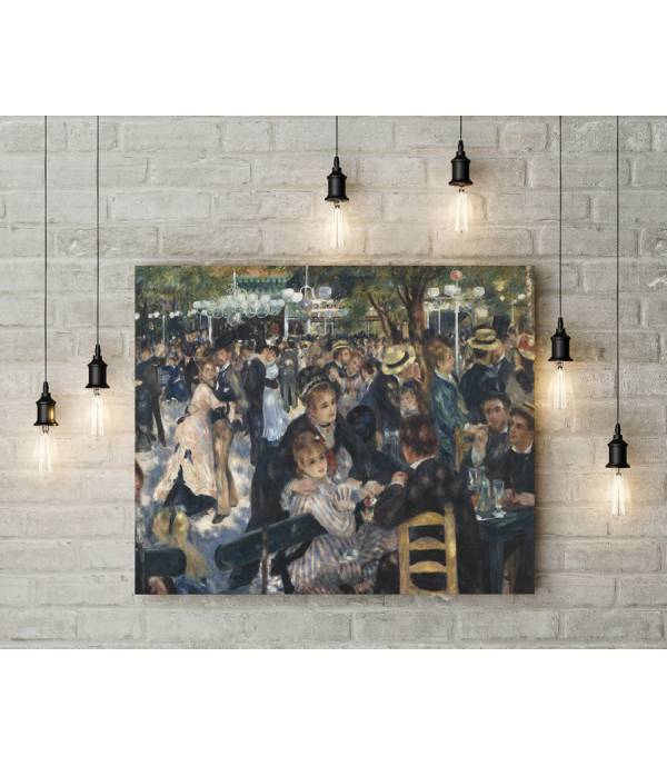 renoar-mulen-de-la-galet-bgcoolart-štampa-na-kanvasu Renoar mulen de la galet reprodukcije slike na kanvas platnu home dekor na zidu